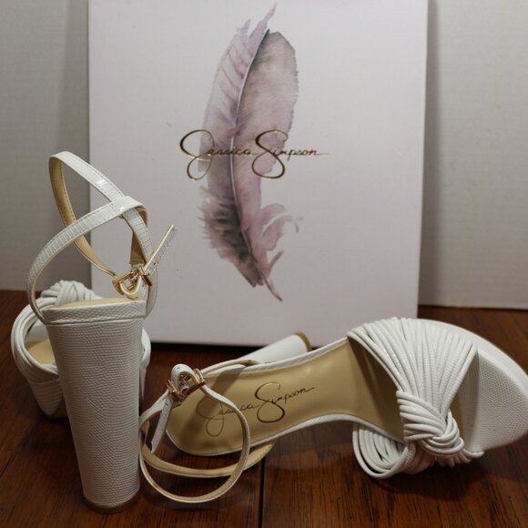 Jessica Simpson Women's Immie Platform Dress Sandals - Picture 3 of 3